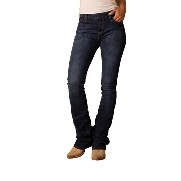 Kimes Ranch Jeans Chloe NWT Tag 14/32 Womens Mid Rise Bootcut 2403 - Picture 3 of 4